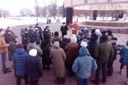 Жители Тамбова выступили в защиту территории монумента «Вечный огонь»