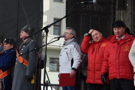 «Армия и народ должны быть едины!» Шествие и митинг в Москве