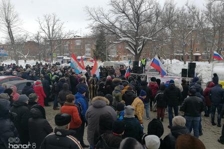 Митинг за возврат общественного транспорта в Самаре собрал более 1000 участников