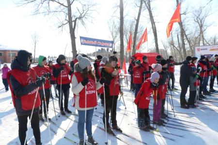 В Саратовской области прошла «Красная лыжня-2019»