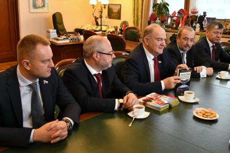 Состоялась встреча лидера КПРФ Г.А. Зюганова с руководством Межпарламентской ассамблеи православия