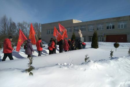 В Ярославской области прошел автопробег в честь 101-й годовщины Красной Армии и Военно-Морского Флота