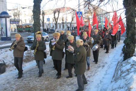 Калуга. Слава Советской Красной Армии!