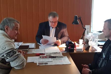 Московская область. Депутат Александр Наумов посетил с рабочим визитом г.о. Серпухов