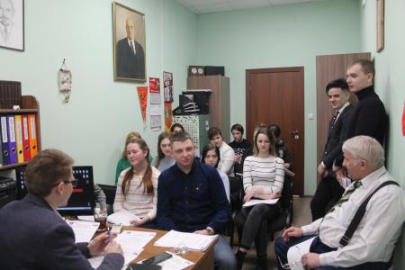 В Пскове прошла комсомольская конференция