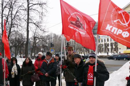 Ивановские коммунисты почтили память одного из основателей первого в России Совета рабочих депутатов