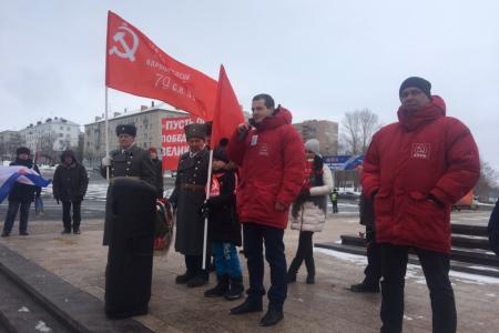 В Ульяновске отметили день рождения Рабоче-Крестьянской Красной Армии