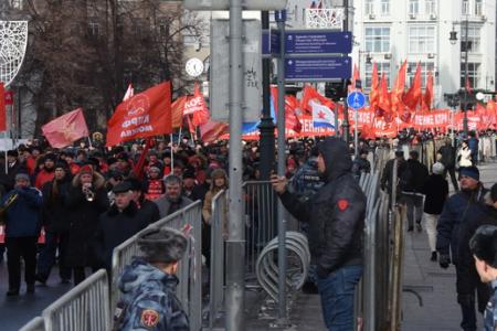 «Армия и народ должны быть едины!» Шествие и митинг в Москве