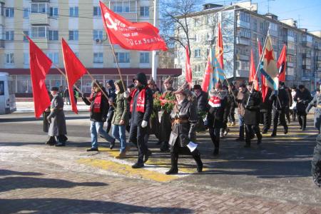 Калуга. Слава Советской Красной Армии!