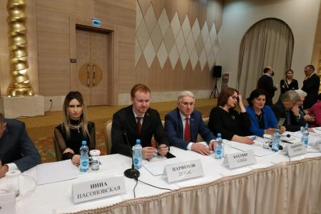 На памятном шествии в Баку депутат Д.А. Парфенов встретился с президентом Алиевым