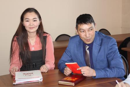 Коммунисты и комсомольцы Кызыла провели встречу со студентами Тувинского государственного университета