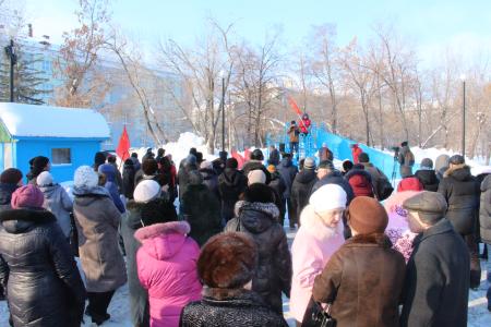 Самарские коммунисты провели митинг против мусорной реформы в Новокуйбышевске