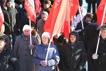 101-я годовщина Советской Армии и Военно-Морского Флота в Чувашии