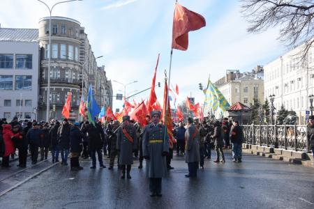 «Армия и народ должны быть едины!» Шествие и митинг в Москве