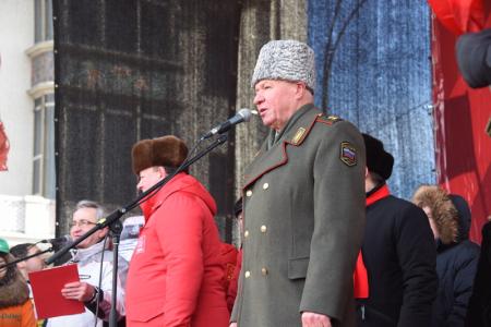 «Армия и народ должны быть едины!» Шествие и митинг в Москве
