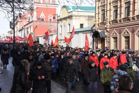 «Армия и народ должны быть едины!» Шествие и митинг в Москве