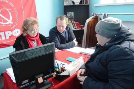 Саратовская область. Депутаты-коммунисты посетили Пугачевский район