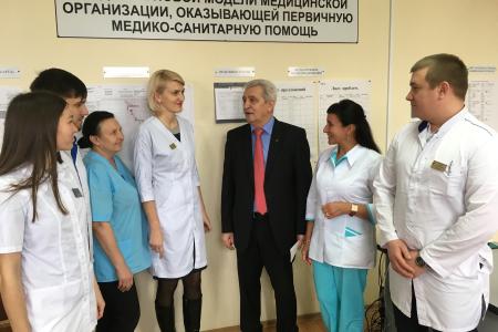Краснодарский край. Рабочая поездка коммуниста-депутата Госдумы Н.И. Осадчего в Брюховецкий район