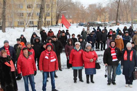 «Нет коммунальному террору!». Митинг самарских коммунистов