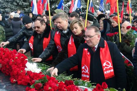 Курск отметил 76-ю годовщину освобождения от фашистской оккупации