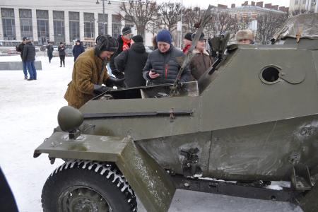 В Санкт-Петербурге состоялся митинг по случаю 101-й годовщины создания Красной Армии