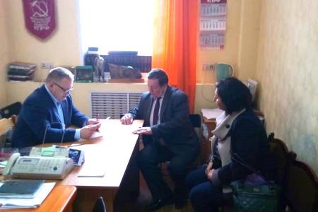 Депутат Мособлдумы Александр Наумов провел прием граждан в Кашире
