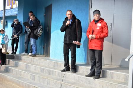 Саратовская область. В Энгельсе прошел митинг КПРФ в защиту Троллейбусного завода