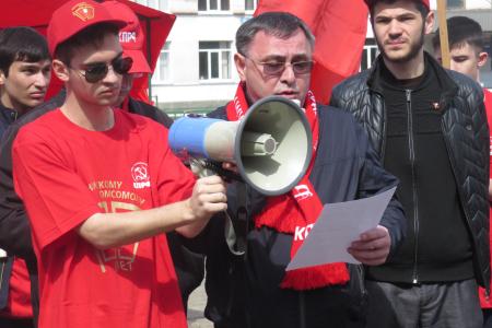 Республика Кабардино-Балкария. 23 марта в г.Нальчик прошел митинг в защиту социально-экономических прав граждан