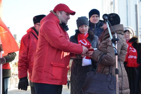 В Рязани прошёл митинг под лозунгом «Хватит грабить народ и кормить олигархов!»