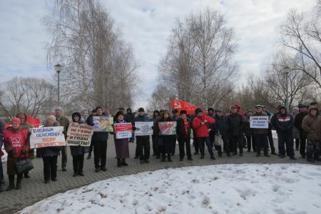 Тамбовчане потребовали отставки Путина