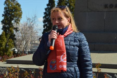 Севастопольские коммунисты протестуют против людоедской политики властей