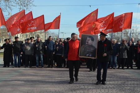 Севастополь. Коммунисты почтили память И.В. Сталина