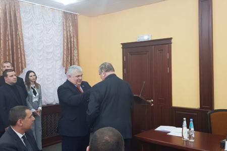 Казбек Тайсаев прибыл с рабочим визитом на Донбасс