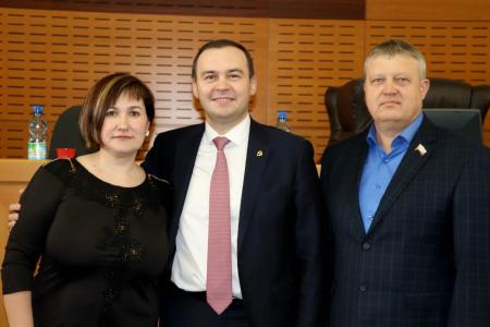 Юрий Афонин и Дмитрий Новиков приняли участие в собрании депутатов-коммунистов Амурской области