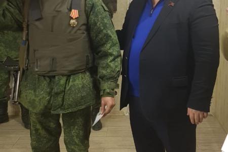 Казбек Тайсаев прибыл с рабочим визитом на Донбасс