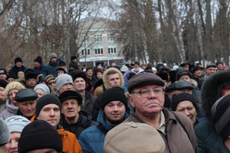 Недовольные властью пензенцы вышли на митинг