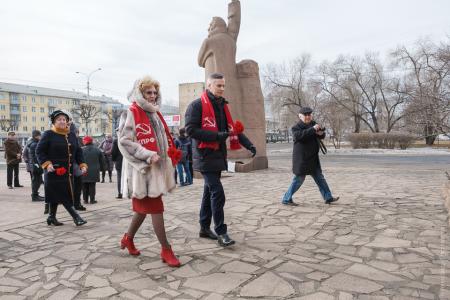 Красноярск. Сталин с нами!