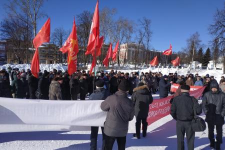 В Кирове прошёл митинг против «мусорных поборов»