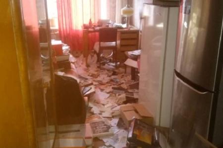 От немцев не погиб, погиб от рук тех, за кого воевал. В Московской области убили ветерана