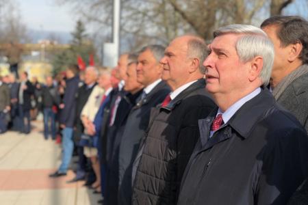 Г.А. Зюганов и депутаты КПРФ принимают участие в торжественных мероприятиях, посвященных пятилетию возвращения Крыма и Севастополя в состав России