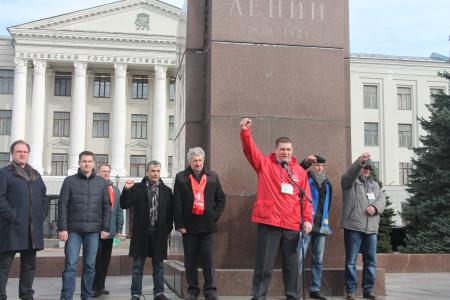 В Пскове прошел масштабный митинг против строительства химзавода