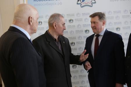 Новосибирск. Ветераны выдвигают Анатолия Локтя на новый срок