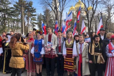 Г.А. Зюганов и депутаты КПРФ принимают участие в торжественных мероприятиях, посвященных пятилетию возвращения Крыма и Севастополя в состав России