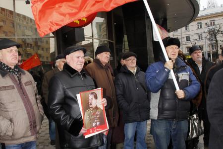 В Воронеже прошла акция памяти И.В. Сталина