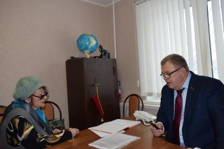 Московская область. Депутат-коммунист Александр Наумов провёл приём граждан в г.о. Домодедово