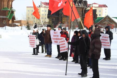 Не прятаться на кухне, а говорить открыто! Митинг коммунистов Ненецкого АО