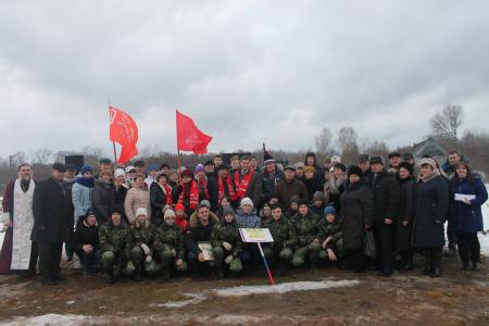 В Псковской области отметили 77-ю годовщину отправки партизанского обоза в осажденный Ленинград