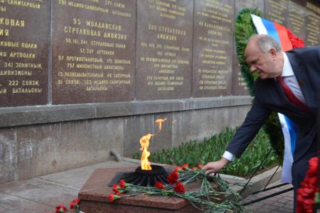 Г.А. Зюганов и депутаты КПРФ с рабочим визитом посетили Севастополь в канун пятилетнего возвращения Крыма и Севастополя в состав России