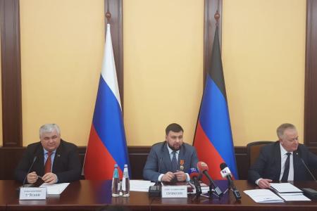 Казбек Тайсаев прибыл с рабочим визитом на Донбасс