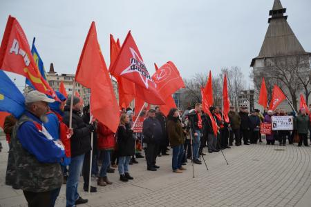 Астраханские коммунисты выступили в защиту трудящихся и против полицейщины